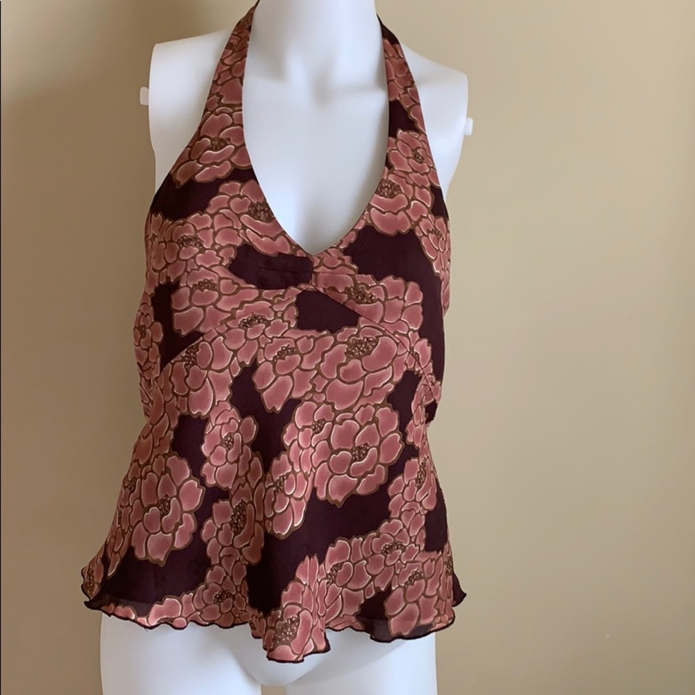 JCrew Halter Style Summer Blouse, 0